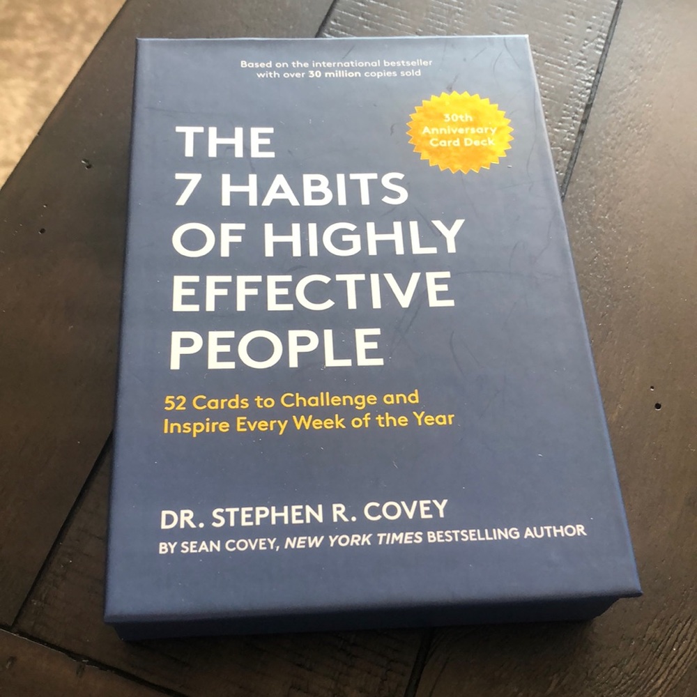 Inspiration deck - 7 habits of highly effective people